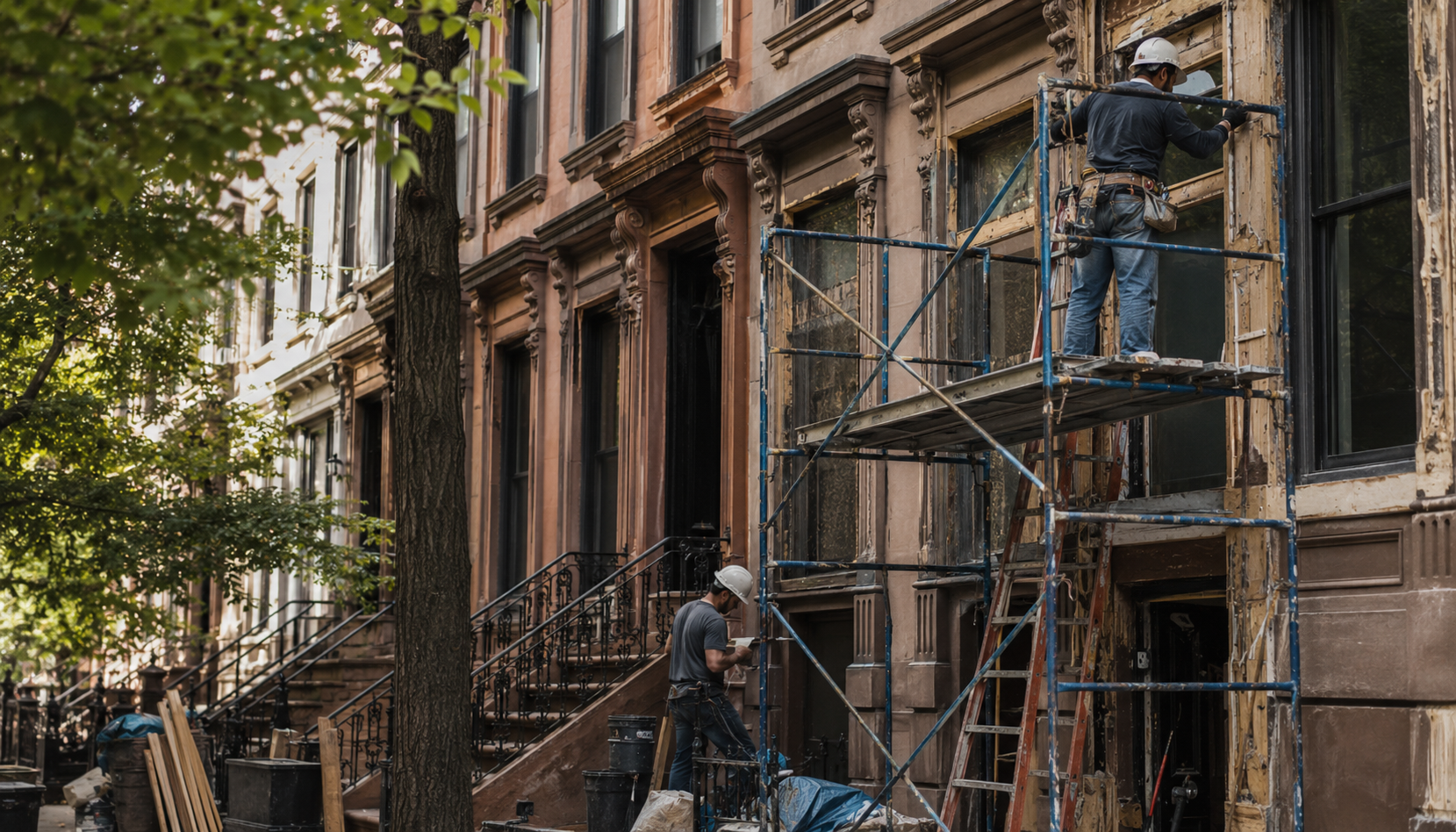Residential construction and renovation project in New York City